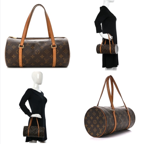 Louis Vuitton Papillon PM Monogram Handbag 1990 Excellent Preloved Condition - Picture 5 of 14